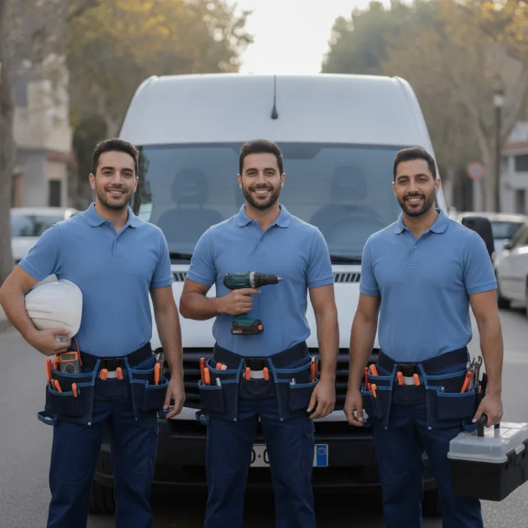 Electricista equipo en La Laguna